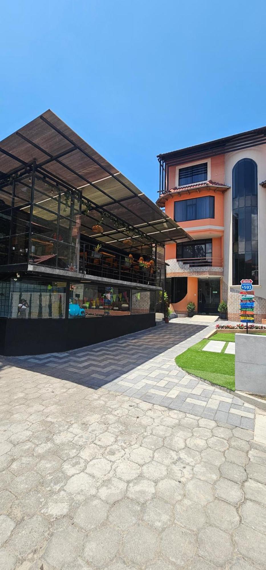Hotel Tungurahua Баньос Экстерьер фото